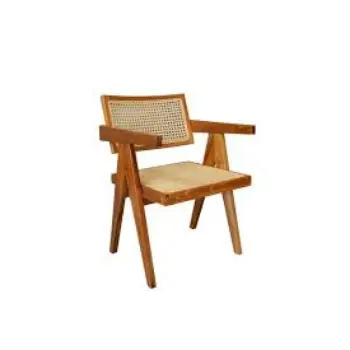 Modern Cane Wooden Chair